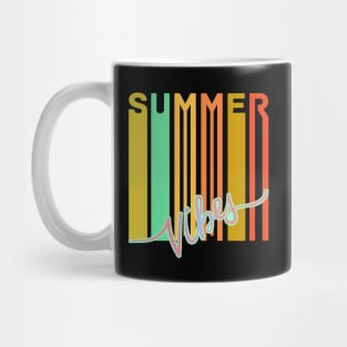 Summer Vibes Retro Design Mug